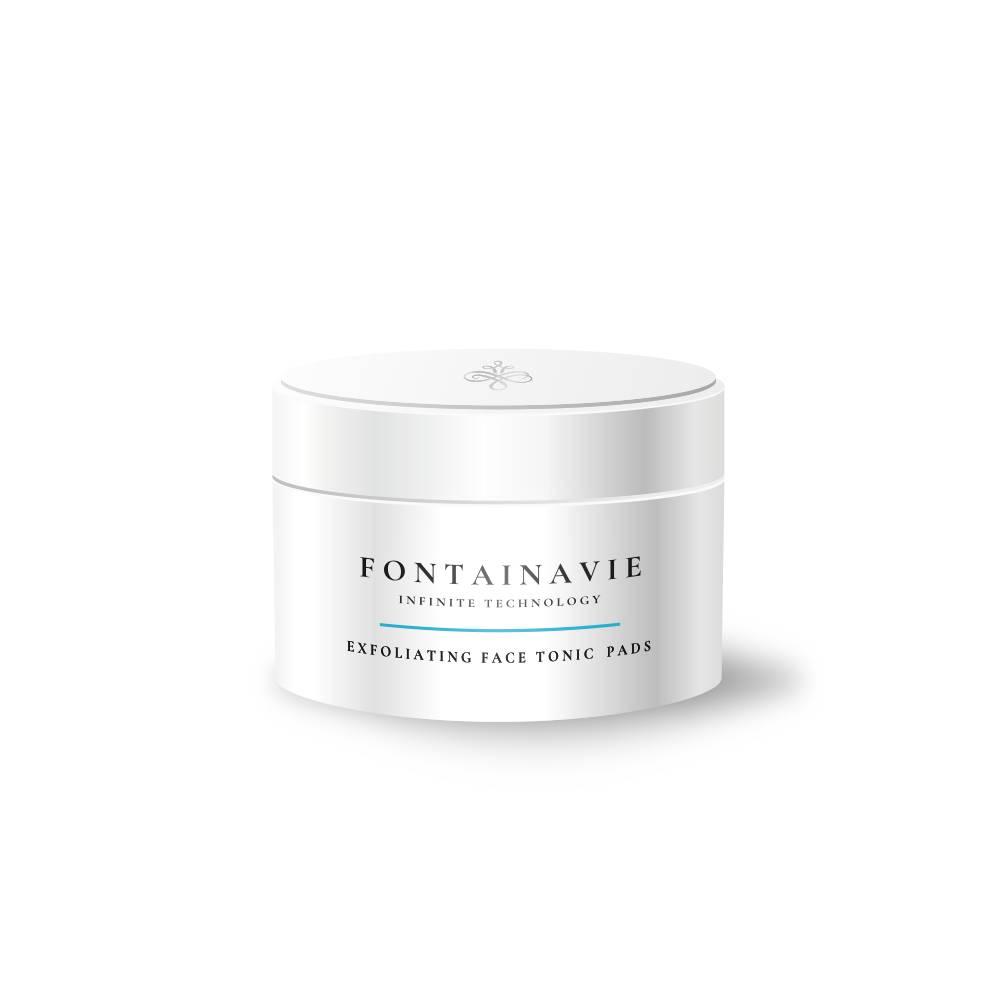 Exfoliating face tonic pads FONTAINAVIE Woman